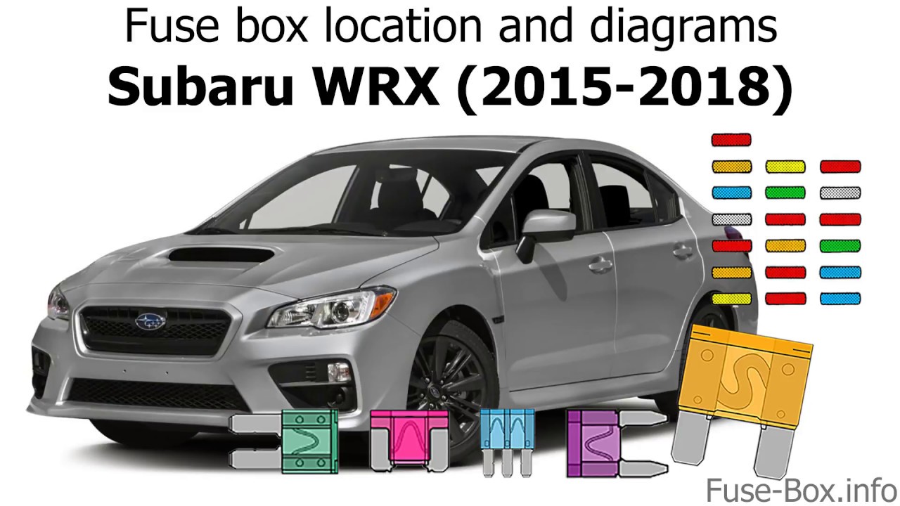 Fuse box location and diagrams: Subaru ...