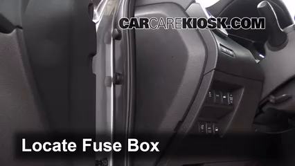 Interior Fuse Box Location: 2014-2019 Nissan Rogue - 2014 ...