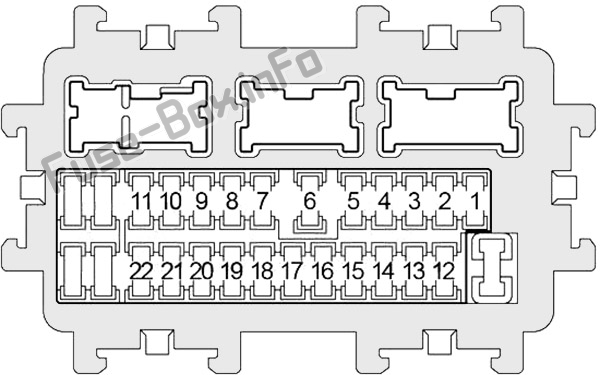 Fuse Box Diagram Nissan Altima (L32 ...