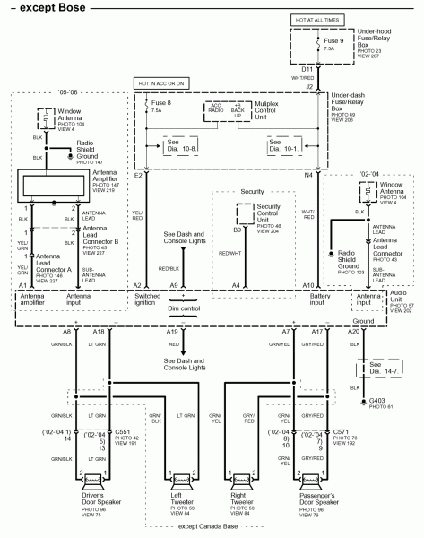 06 Acura Rsx Fuse Box Diagram - Wiring Diagram Schemas