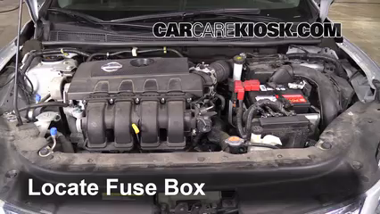 Replace a Fuse: 2013-2019 Nissan Sentra ...