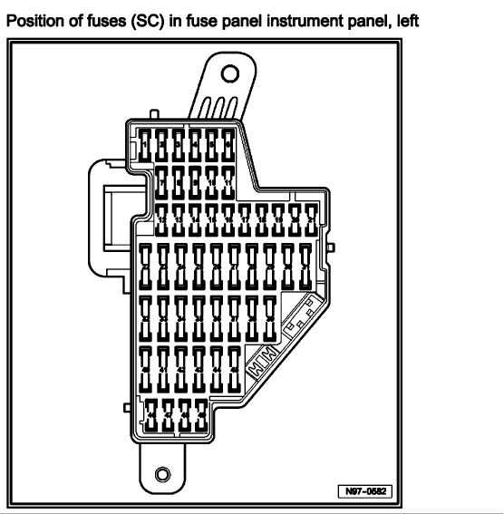 2006 Passat(3.6L) The fuse diagram ...