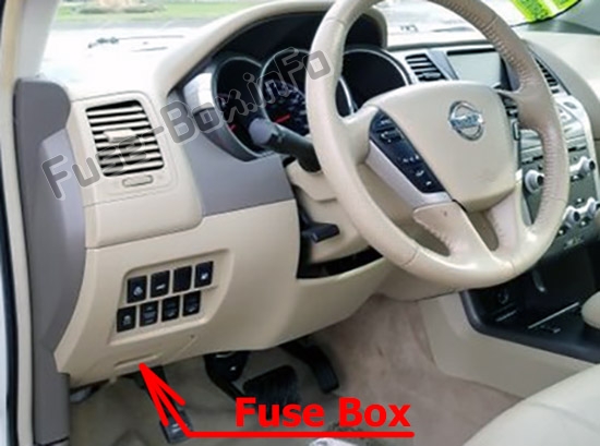 Fuse Box Diagram Nissan Murano (Z51 ...