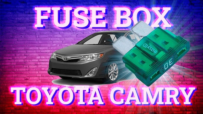 Toyota Camry (2012-2017) fuse box ...