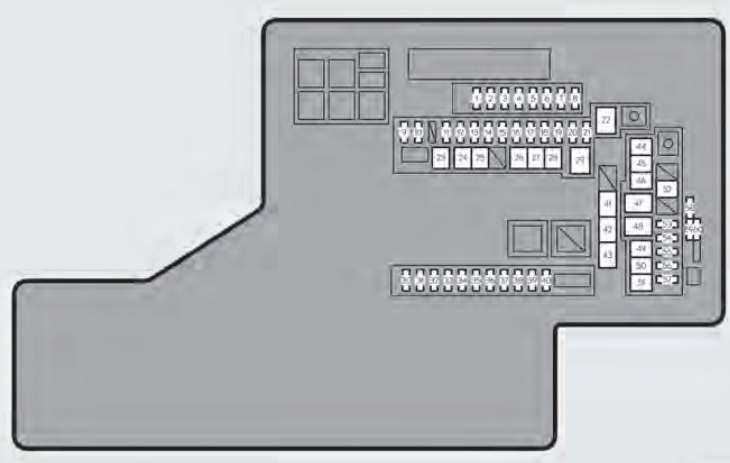 Lexus GS450h (2014) - fuse box diagram ...