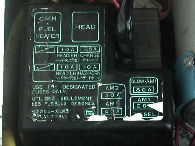 Fuse Box For 1989 Toyota Camry