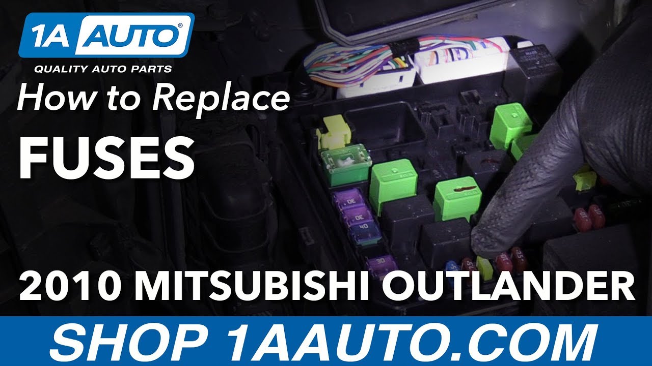 How to Replace Fuses 07-13 Mitsubishi ...