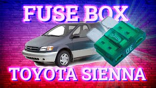 Toyota Sienna (1998-2003) fuse box ...