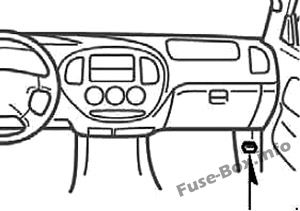 Fuse Box Diagram Toyota Tundra (2004-2006)