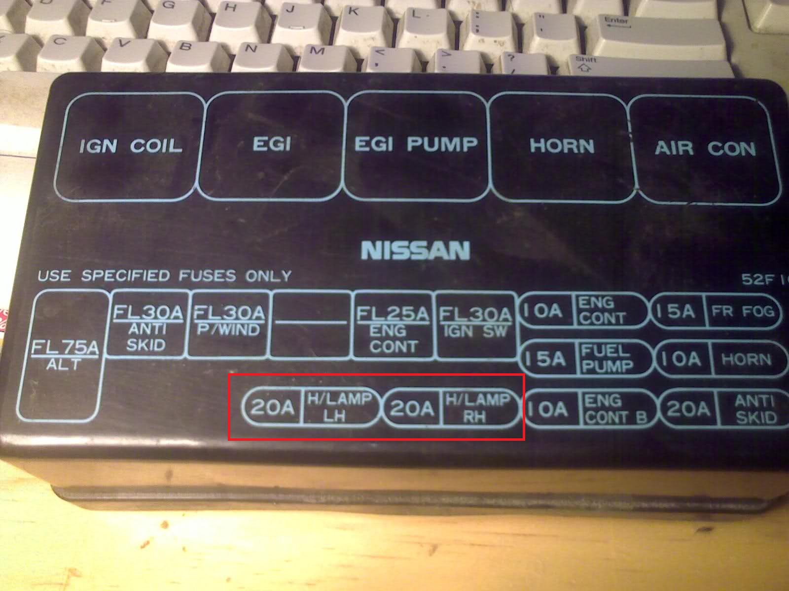 ONLINE PDF 93 Nissan 240Sx Fuse Box Diagram