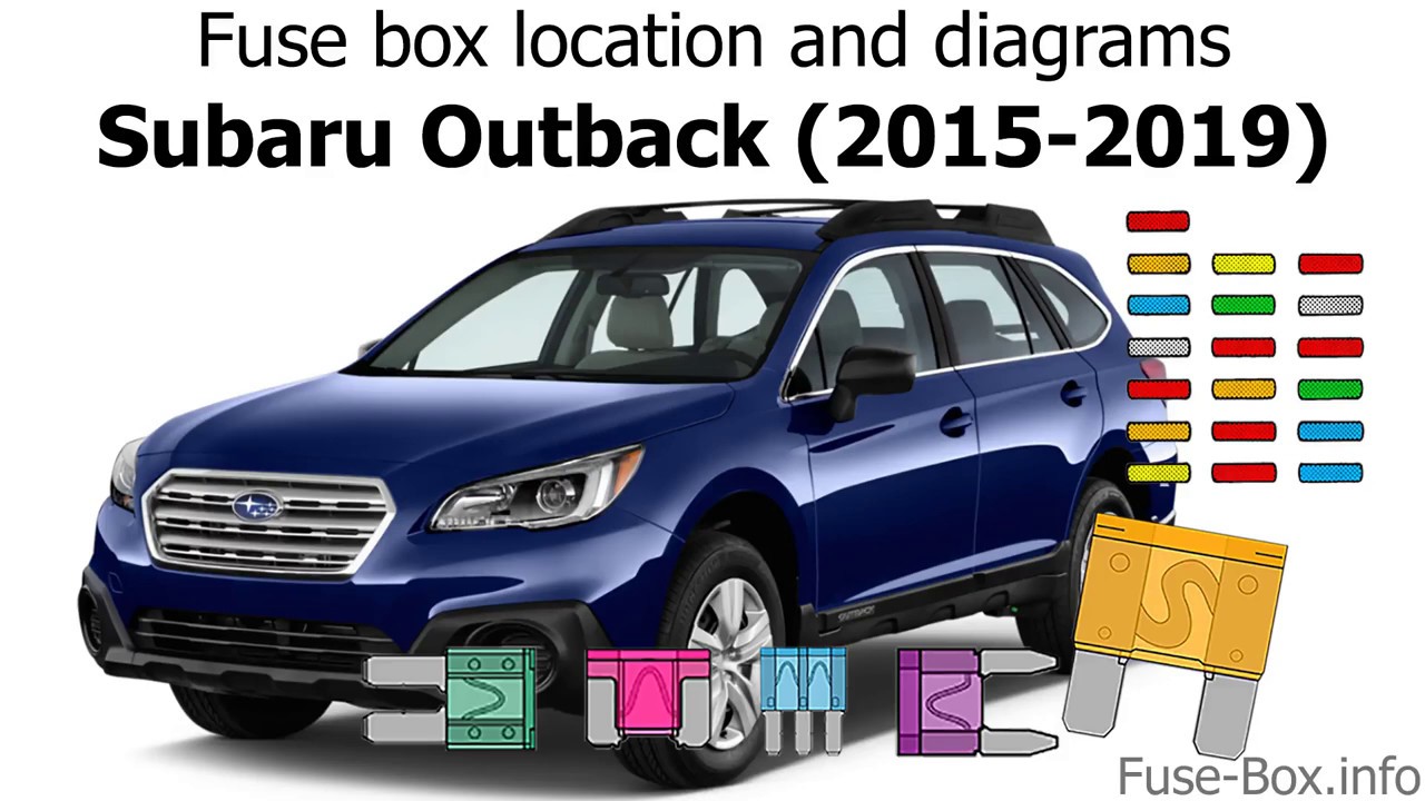 Fuse box location and diagrams: Subaru Outback / Legacy ...