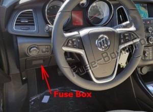 Fuse Box Diagram Buick Cascada (2016-2019..)