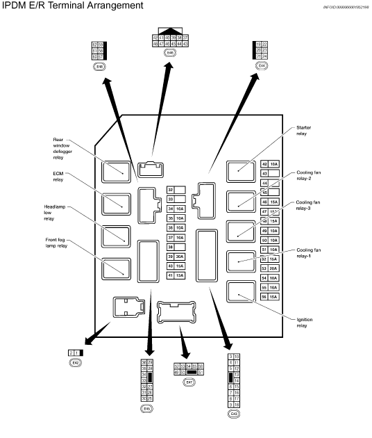 Fuse Box For 2008 Nissan Sentra - Wiring Diagram