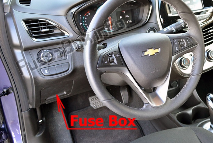 Fuse Box Diagram Chevrolet Spark (M400 ...
