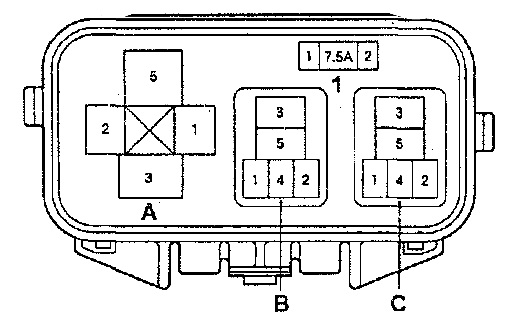 Fuse box diagram Scion xB (Toyota bB ...
