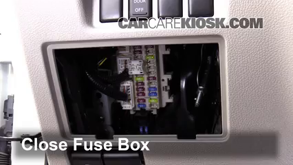 Interior Fuse Box Location: 2011-2017 Nissan Quest - 2012 ...