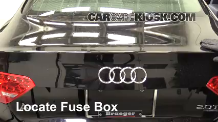 Replace a Fuse: 2008-2017 Audi A5 ...