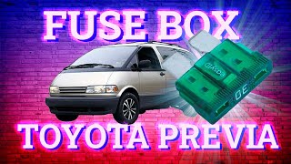 Toyota Previa (1995-1997) fuse box ...
