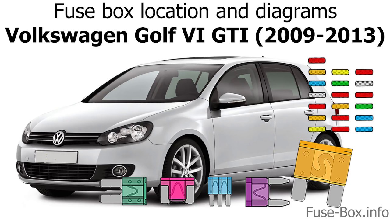 diagrams: Volkswagen Golf VI GTI ...