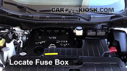 Replace a Fuse: 2011-2017 Nissan Quest ...