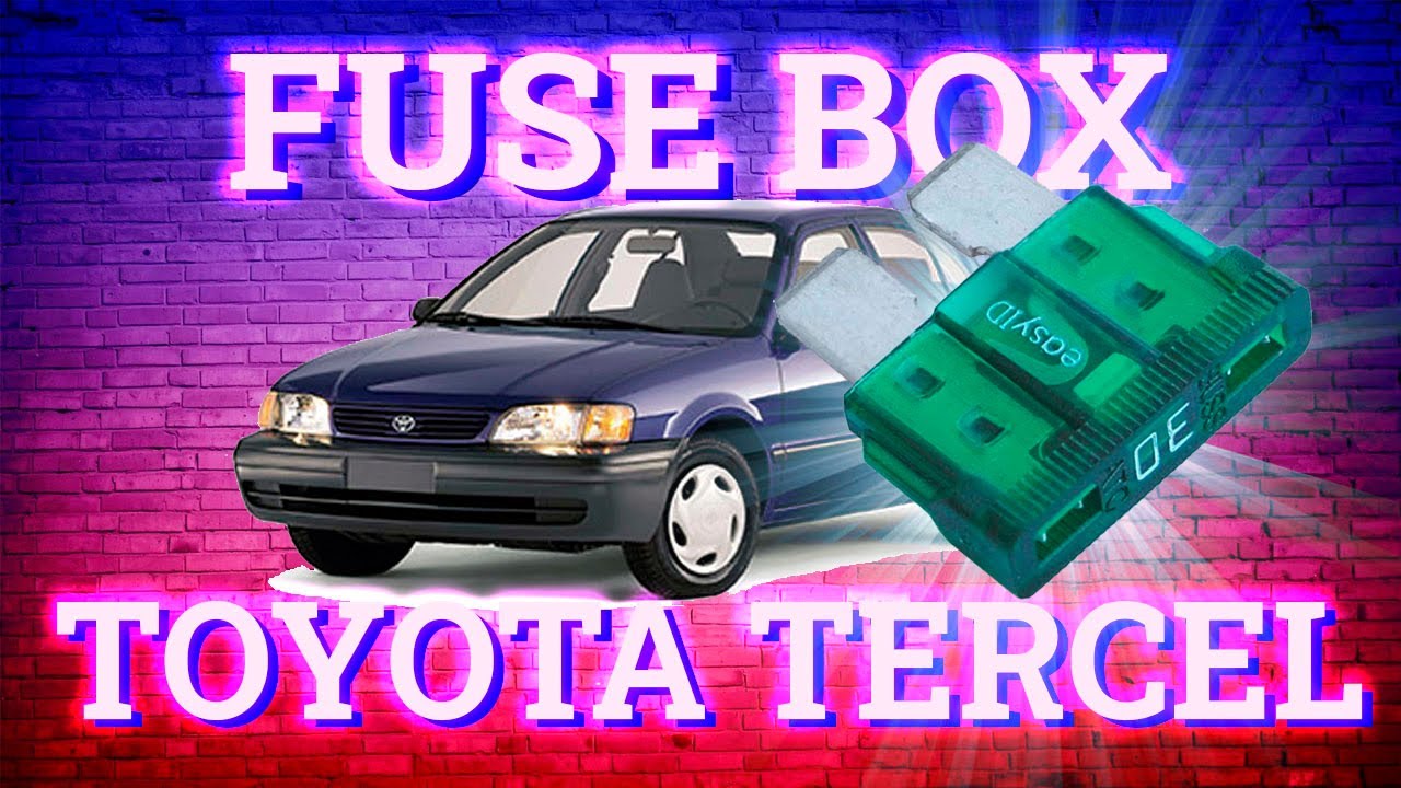 Toyota Tercel (1994-1999) fuse box ...