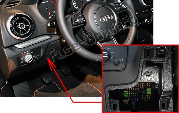 Audi A3 / S3 (8V; 2013, 2015, 2016, 2017, 2018) Fuse box ...
