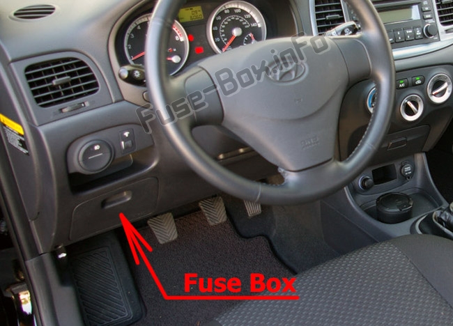 Fuse Box Diagram Hyundai Accent (MC ...