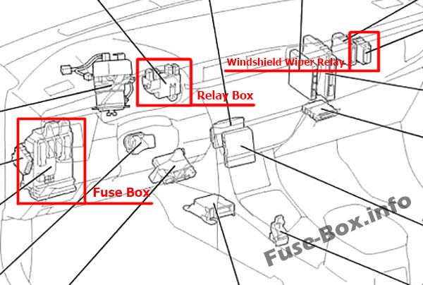 Fuse Box Diagram Toyota Corolla / Auris ...
