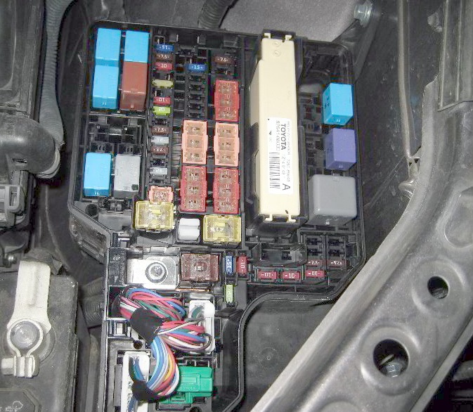 Fuse box diagram Toyota Sienna 3G and ...