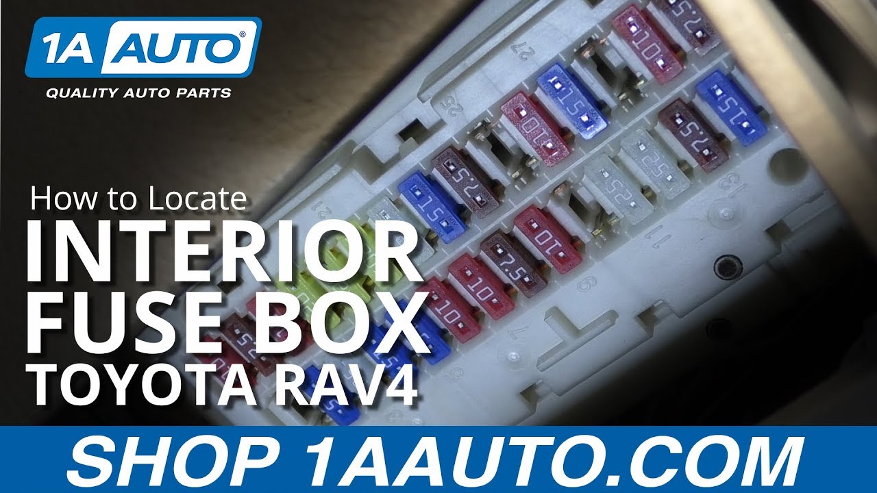 Interior Fuse Box 05-16 Toyota RAV4 ...