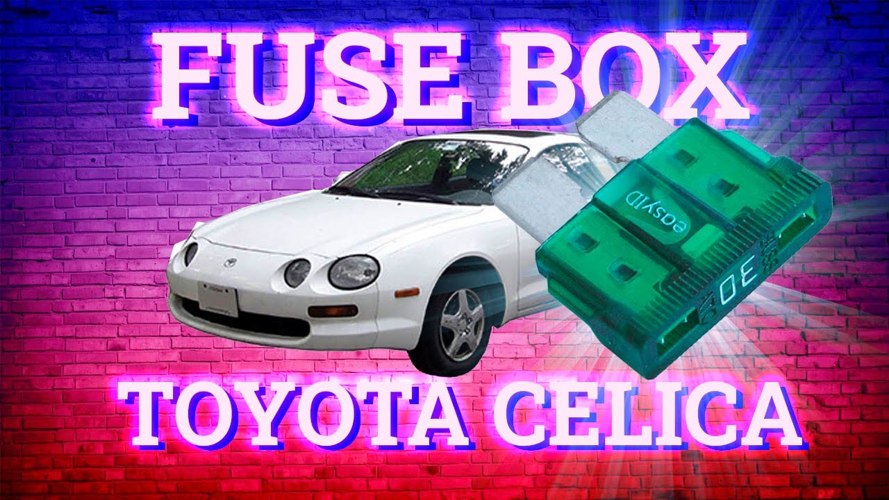 Toyota Celica (1996-1999) fuse box ...