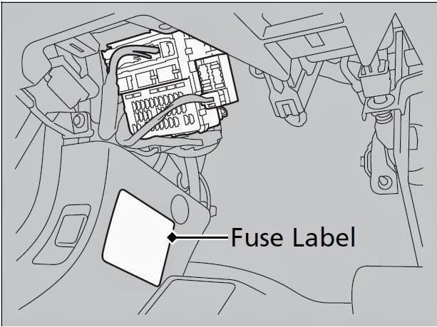2015 Honda Accord Sedan Fuse Box Diagram