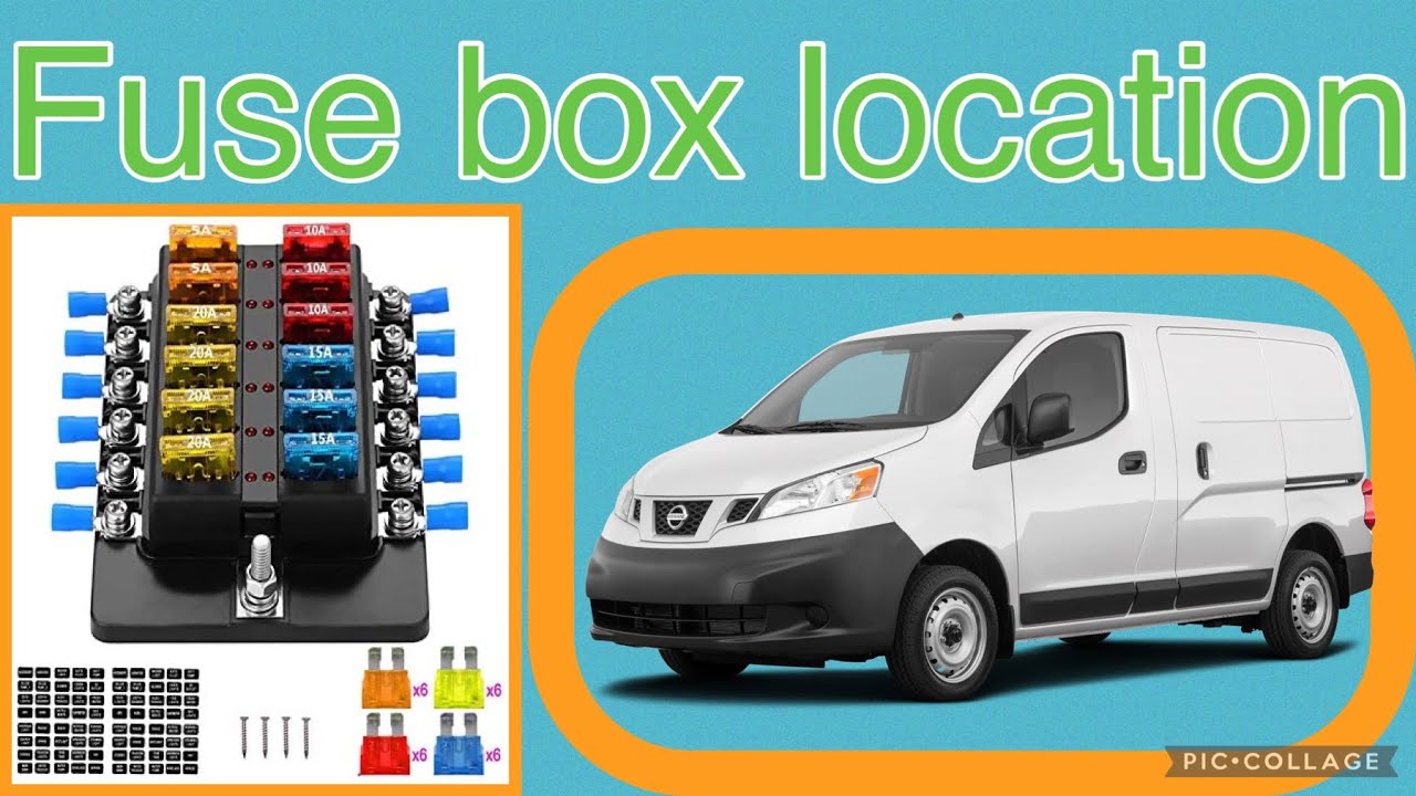 Fuse box location on a 2019 Nissan ...