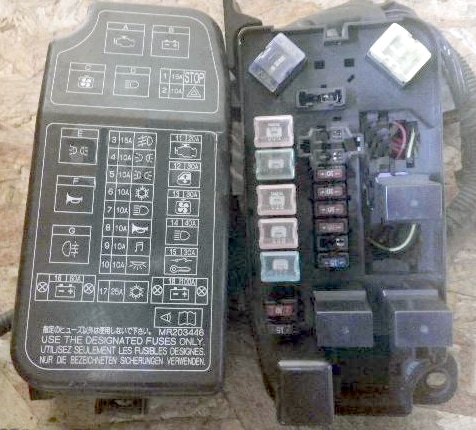 Fuse relay box diagram Mitsubishi ...