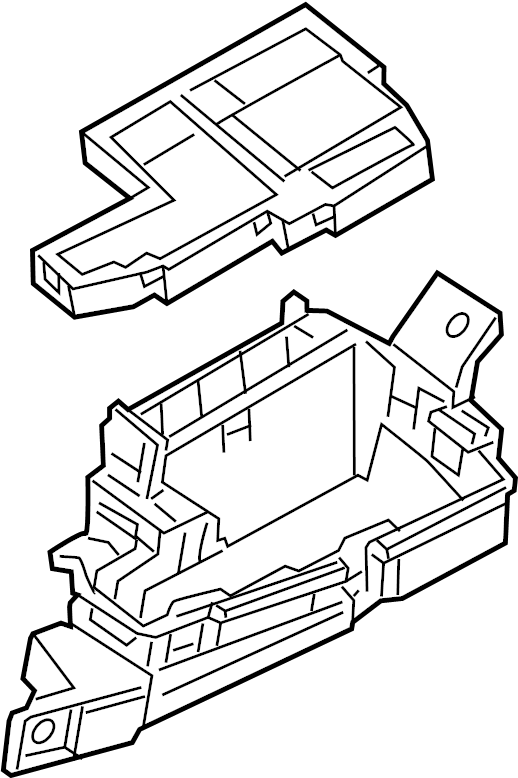 Mazda CX-9 Block, main fuse. Fuse and relay box. Fuse and ...