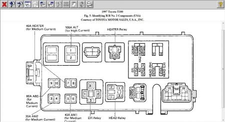 1993 Toyota Pickup Fuse Box Diagram : Diagram 1993 Toyota ...