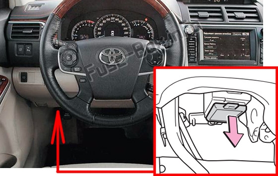 Fuse Box Diagram Toyota Camry (XV50 ...
