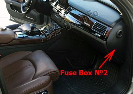 Fuse box location | Audi a8, Audi, Fuse box