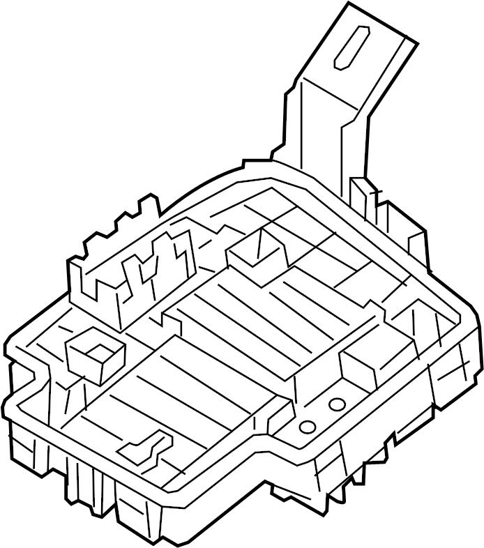 Mazda CX-3 Block, main fuse. Fuse and relay box. Fuse and ...
