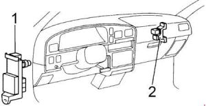 Toyota Hilux (1993) - fuse box diagram - Auto Genius