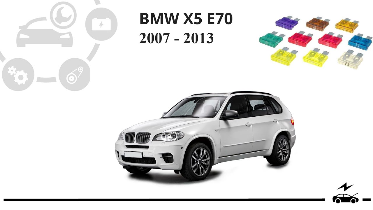 Fuse box diagram BMW X5 E70 and relay ...