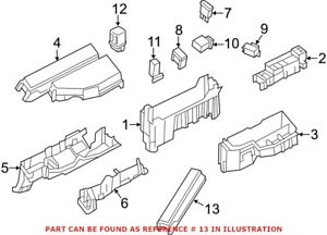 Genuine OEM Fuse Box Cover for Nissan ...