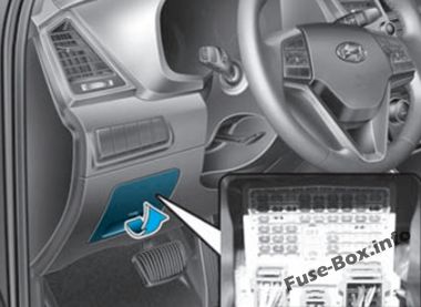 Fuse Box Diagram Hyundai Tucson (TL ...