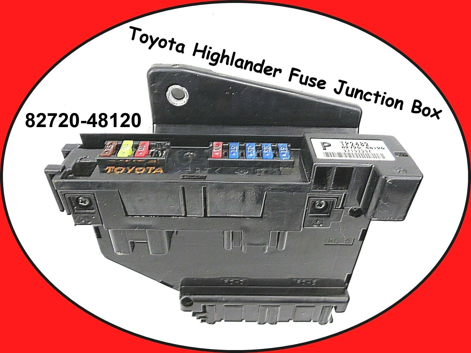 Toyota Highlander Fuse Junction Box, 2011-2013, 82720 ...