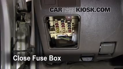 Interior Fuse Box Location: 1996-2002 Toyota 4Runner ...