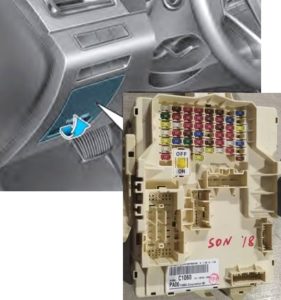 Fuse box diagram Hyundai Sonata 7 relay with assignment ...