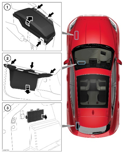 Jaguar E-Pace (2018-2020) Fuse Diagram • FuseCheck.com