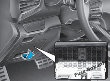 Fuse Box Diagram Hyundai Ioniq Plug-in hybrid (2017-2019)