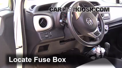 2012 Toyota Yaris Fuse Box
