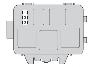 Toyota Highlander (XU40; 2009 - 2010) - fuse box diagram ...